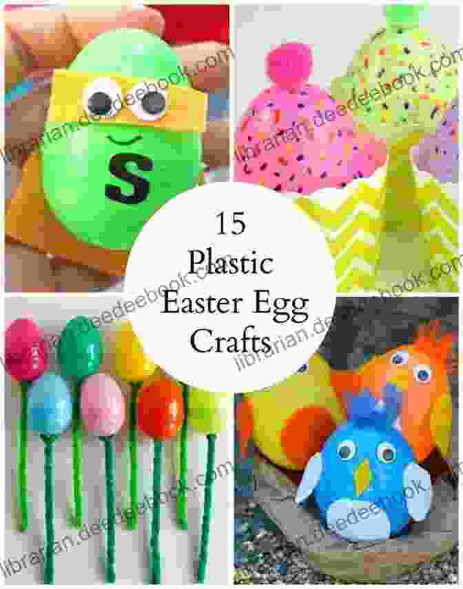 A Collage Of Easter Activities For Kids Showing Egg Decorating, Egg Hunting, And Making Easter Crafts Happy Easter Activity For Kids Ages 4 8: Easter Egg Number Counting And Coloring (Happy Easter Activity Books)