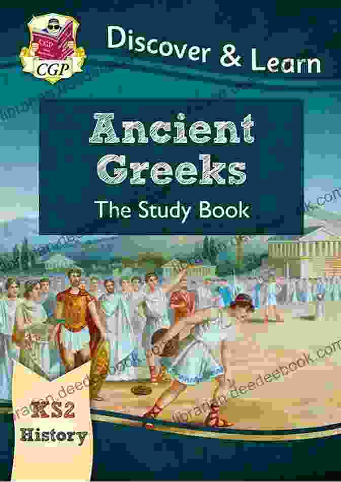 A Page From The History Ancient Greeks Activity Book, Featuring An Illustration Of The Greek Goddess Athena And A Maze Puzzle KS2 Discover Learn: History Ancient Greeks Activity Book: Ideal For Catching Up At Home (CGP KS2 History)