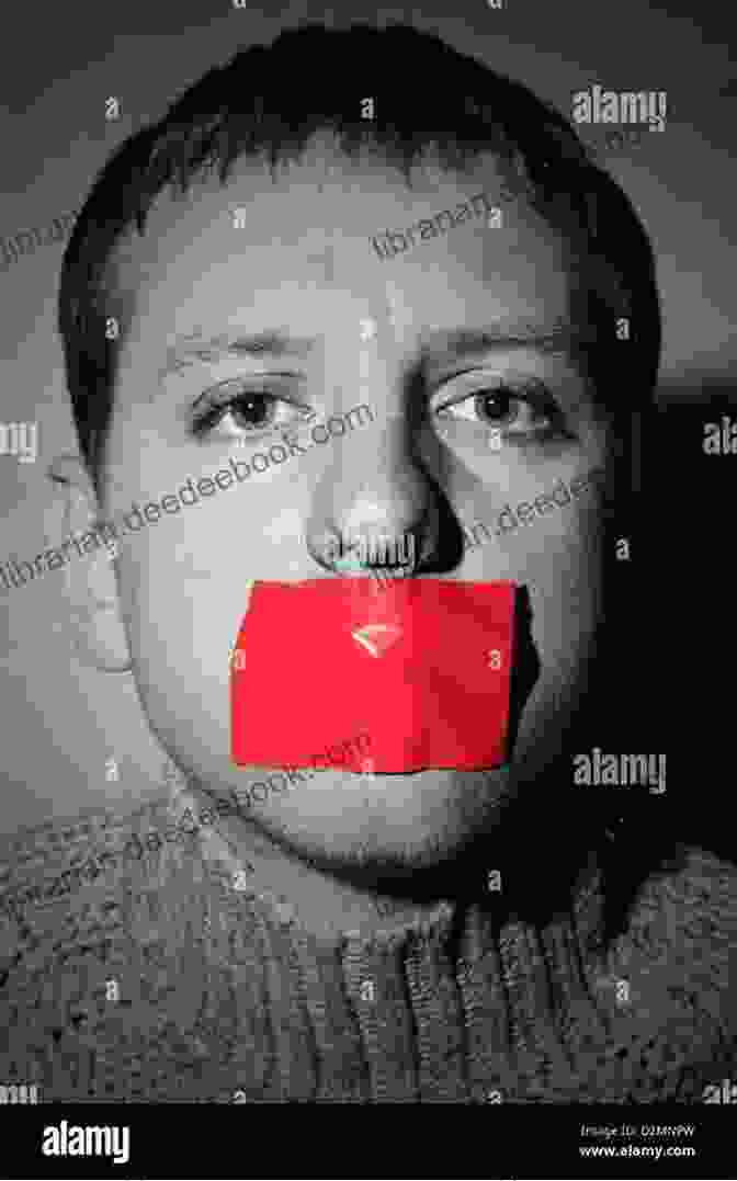 A Photo Of Paul Coleman With A Black Bar Over His Mouth, Symbolizing Censorship Censored Paul Coleman