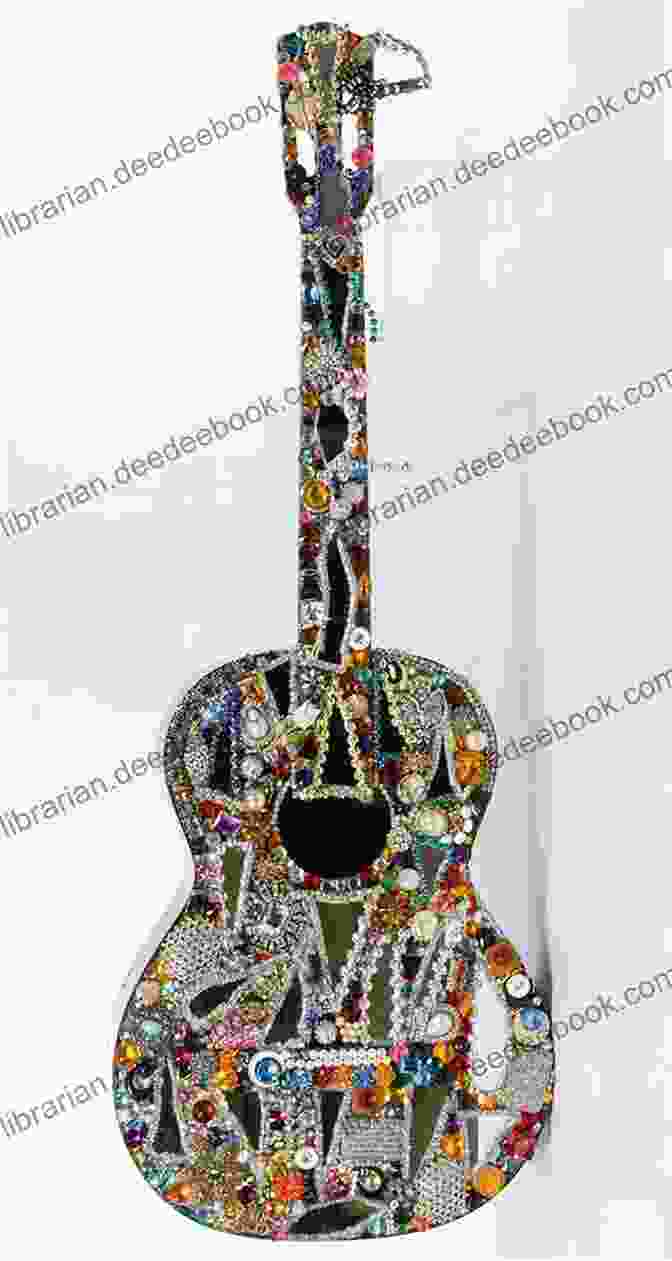 A Scene Depicting A Guitar Decorated With Holly And Festive Ornaments, Reflecting The Jubilant Spirit Of Christmas Favorites For Solo Guitar