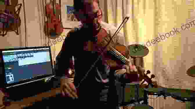 Fiddler Playing A Lively Tune On Stage 50 Tunes For Fiddle Volume 1: Traditional Old Time Bluegrass Celtic Solos