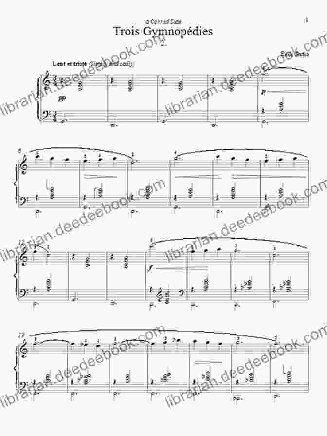 Gymnopédie No. 1 By E. Satie For Bassoon Quartet 10 Romantic Pieces Bassoon Quartet (BN 1): Easy