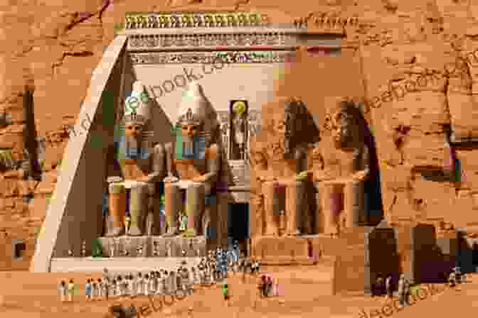 The Histronauts Stand In Awe Before The Colossal Statues Of Pharaoh Ramses II At The Abu Simbel Temples, Contemplating The Power And Grandeur Of Ancient Egypt. An Egyptian Adventure (The Histronauts)