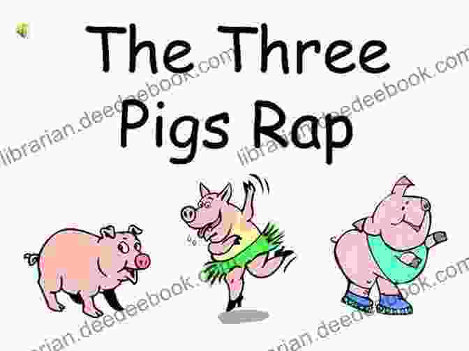 Three Little Pigs Rap Album Cover With Alan Pickard Three Little Pigs Rap Alan Pickard