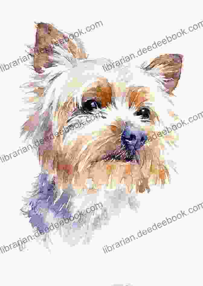 Watercolor Dog 117 Yorkshire Terrier Counted Cross Stitch Pattern: Watercolor Dog #117 Yorkshire Terrier: 183 Watercolor Dog Cross Stitch