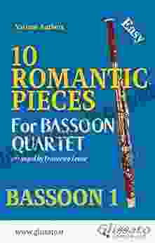 10 Romantic Pieces Bassoon Quartet (BN 1): Easy