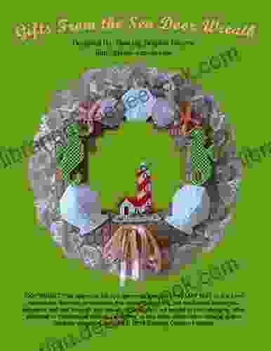 Gifts From the Sea Door Wreath: Plastic Canvas Pattern